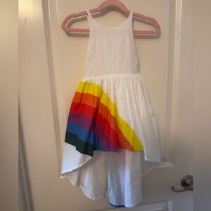 18-24 month Pleiades primary rainbow windsong high low dress